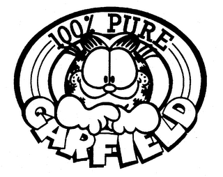 100% PURE GARFIELD logo