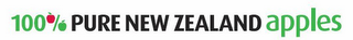 100% PURE NEW ZEALAND APPLES logo