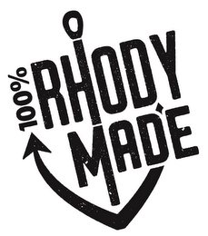 100% RHODY MADE logo