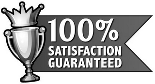 100% SATISFACTION GUARANTEED logo