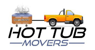 100% SHOW HOT TUB -MOVERS- logo
