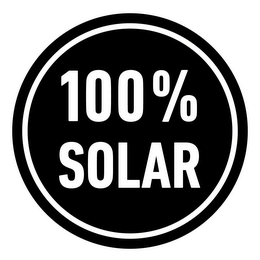 100% SOLAR logo
