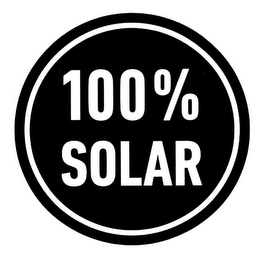100% SOLAR logo