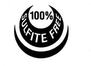 100% SULFITE FREE logo