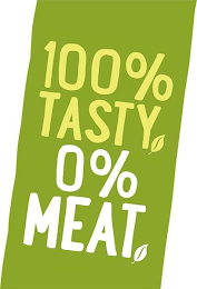 100% TASTY 0% MEAT logo