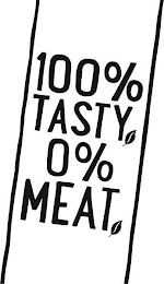100% TASTY 0% MEAT logo