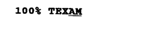 100% TEXAM logo