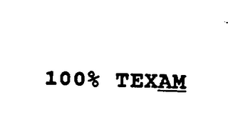 100% TEXAM logo
