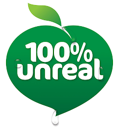 100% UNREAL logo