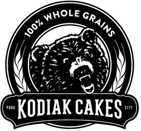 100% WHOLE GRAINS KODIAK CAKES PARK CITY logo