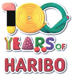 100 YEARS OF HARIBO logo