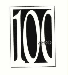 100 ZERO logo