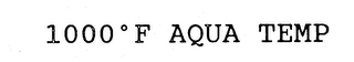 1000 F AQUA TEMP logo