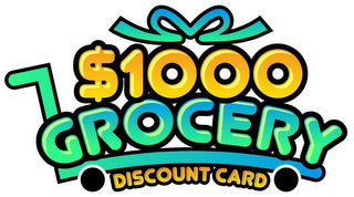 $1000 GROCERY DISCOUNT CARD logo