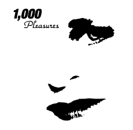 1,000 PLEASURES logo