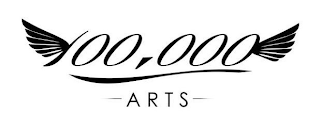100,000 ARTS logo