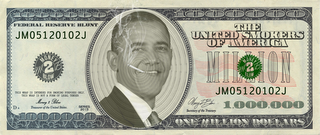 1000000 1000000 FEDERAL RESERVE BLUNT JM05120102J THE UNITED SMOKERS OF AMERICA MILLION MONEY 2 BLOW MONEY M 2 B BLOW JM05120102J THIS WRAP IS INDENDED FOR SMOKING PURPOES ONLY. THIS WRAP IS NOT A FORM OF LEGAL TENDER MONEY 2 BLOW D 4 TREASURER OF THE UNITED STATES SERIES 2013 SECRETARY OF THE TREASURY 1,000,000 logo