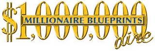$1,000,000 AIRE MILLIONAIRE BLUEPRINTS logo