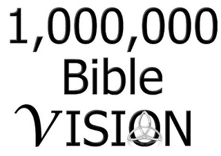 1,000,000 BIBLE VISION logo
