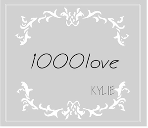 1000LOVE KYLIE logo