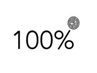 100%+1 logo