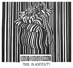 100110110010011000001 MADE IN ADVERSITY logo