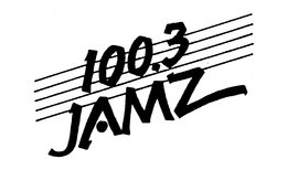 100.3 JAMZ logo