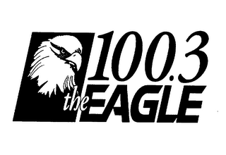 100.3 THE EAGLE logo