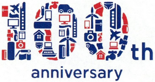 100TH ANNIVERSARY logo