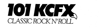 101 KCFX CLASSIC ROCK N' ROLL logo