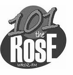 101 THE ROSE WROZ-FM logo