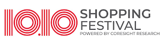 10.10 SHOPPING FESTIVAL POWERED BY CORESIGHT RESEARCH logo