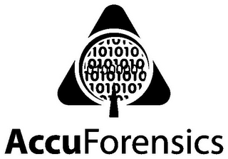 101010 0101010 01000001 10101010 1010101 ACCUFORENSICS logo