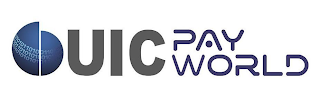 10101011010 UIC PAY WORLD logo