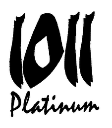 1011 PLATINUM logo
