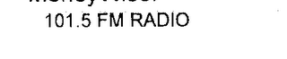 101.5 FM RADIO logo