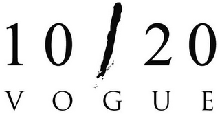 10|20 VOGUE logo