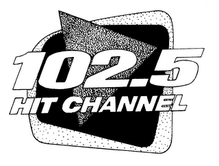 102.5 HIT CHANNEL logo