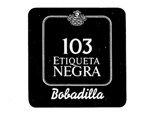 103 ETIQUETA NEGRA BOBADILLA logo