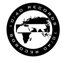 10/40 RECORDS logo