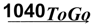1040 TO GO logo