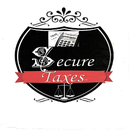 1040 U.S. LABEL HELP SECURE TAXES logo