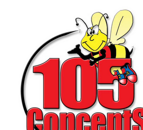 105 CONCEPTS WE TAKE THE STING OUT OF YOUR TAXES logo