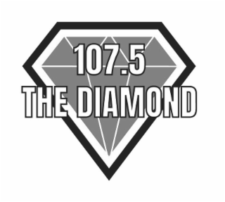 107.5 THE DIAMOND logo