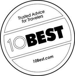 10BEST TRUSTED ADVICE FOR TRAVELERS 10BEST.COM logo