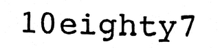 10EIGHTY7 logo