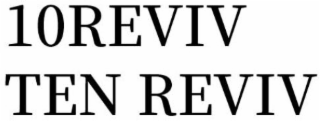 10REVIV TEN REVIV logo