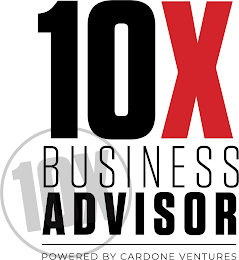10X BUSINESS ADVISOR POWERED BY CARDONE VENTURES 10X logo