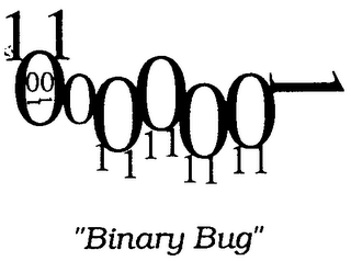 11 000000 11 11 11 11 "BINARY BUG" logo