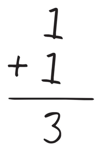1+1 3 logo